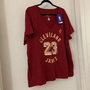 LeBron James Cleveland Cavaliers Fanatics Tee 2X